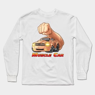 Muscle Car Long Sleeve T-Shirt